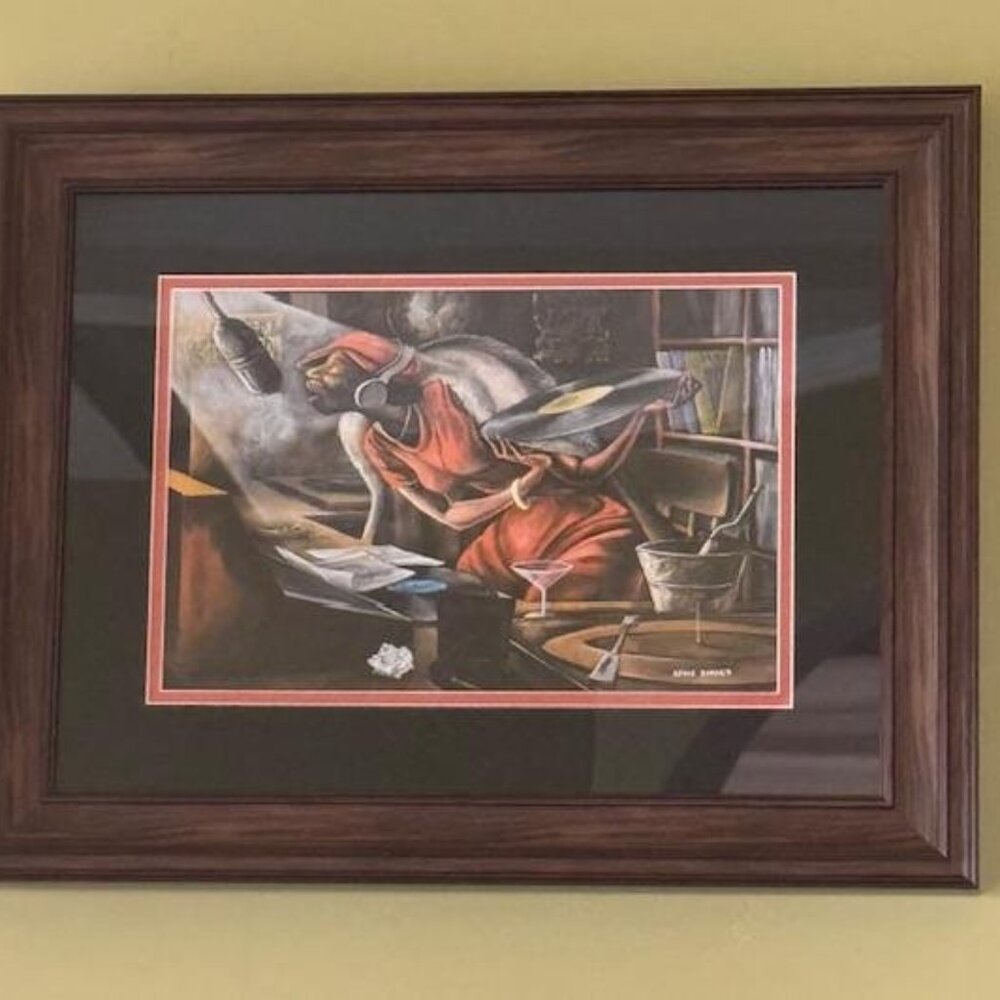 Late night DJ by Ernie Barnes